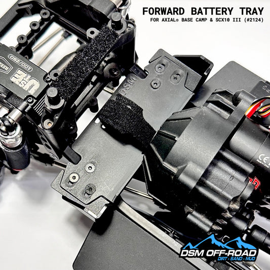 Forward Battery Tray for Axial® SCX10 III & Base Camp