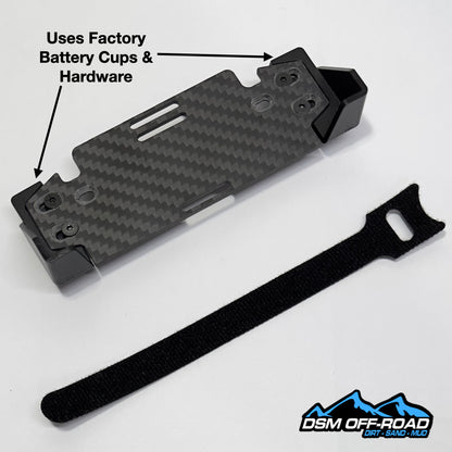 Carbon Fiber Forward Battery Tray for Axial® SCX10 III & Base Camp