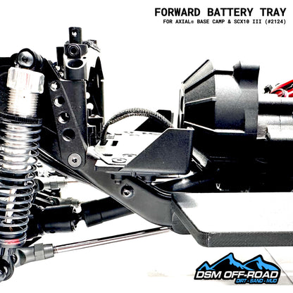 Forward Battery Tray for Axial® SCX10 III & Base Camp