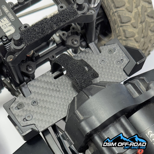 Carbon Fiber Forward Battery Tray for Axial® SCX10 III & Base Camp