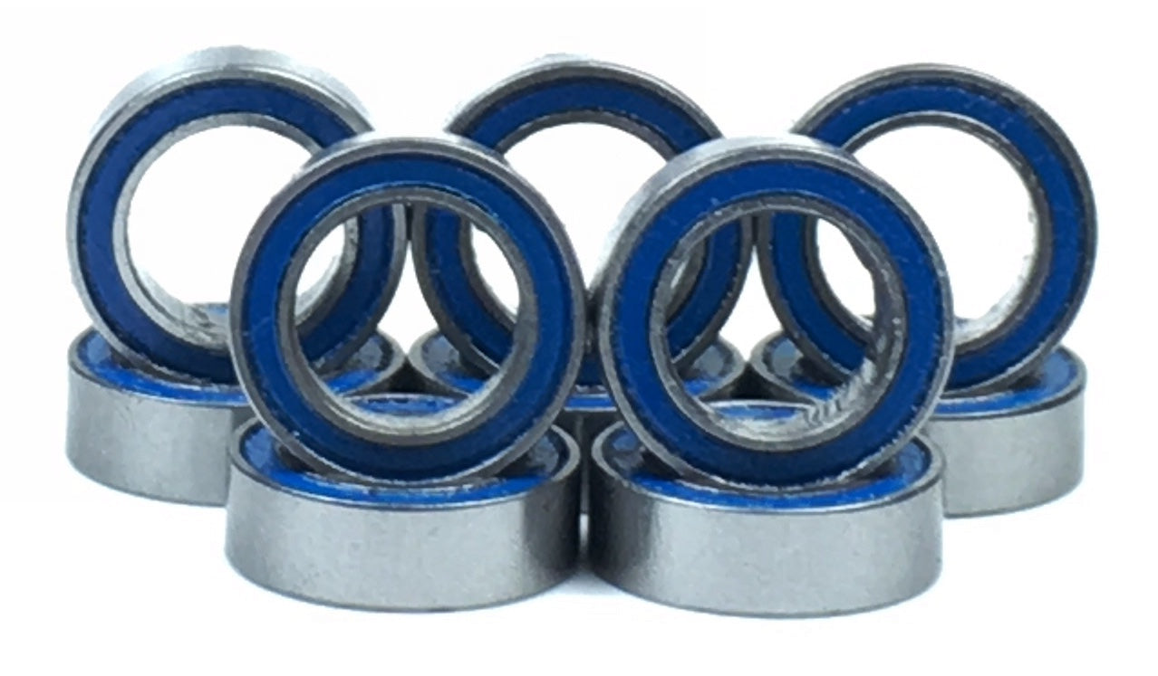 5x8x2.5mm Rubber Sealed Bearings (10 Pack)