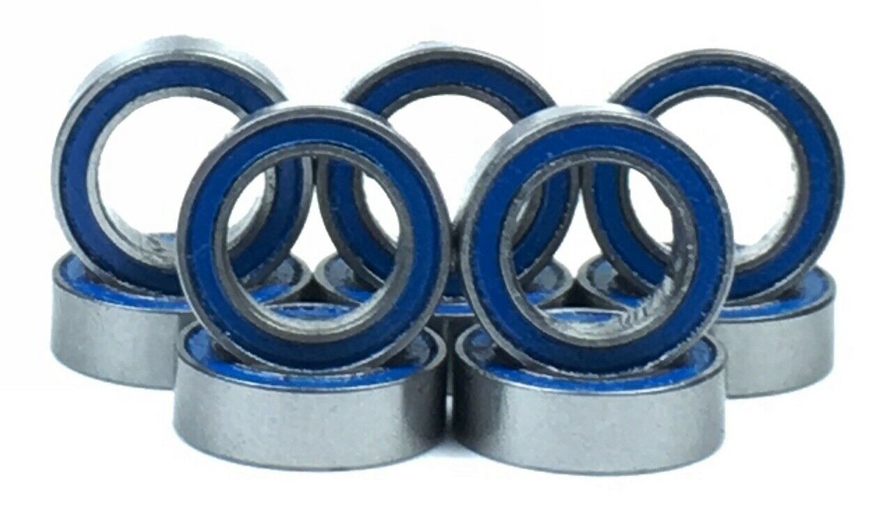 6x10x3mm Rubber Sealed Bearings (10 Pack)