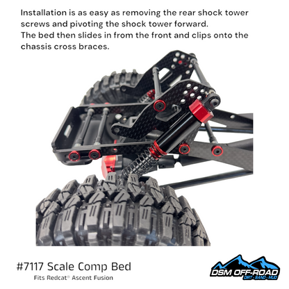 Scale Comp Bed (for Redcat® Ascent Fusion)