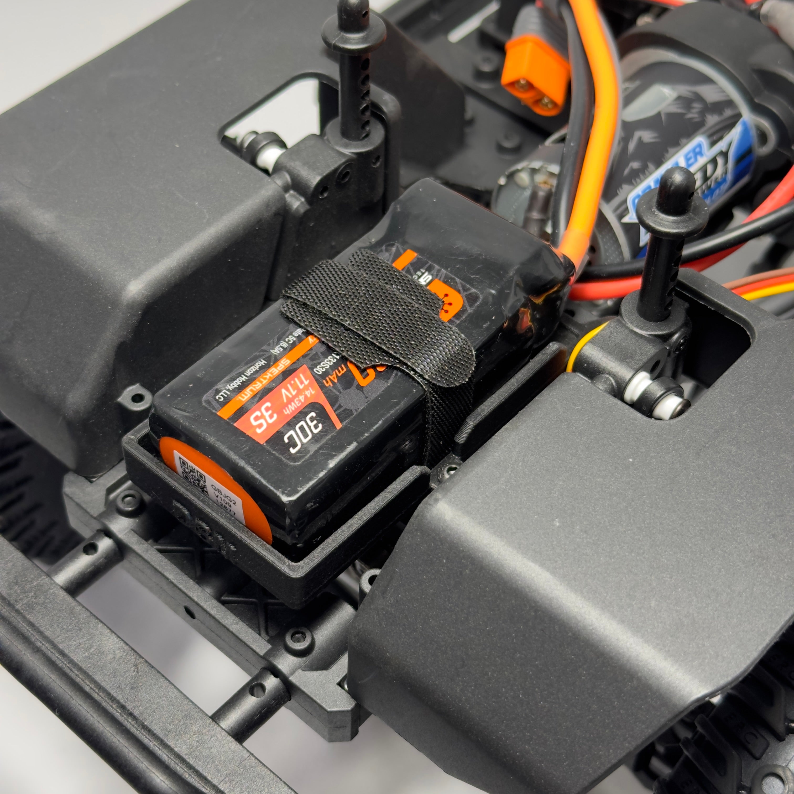 Rc car battery sales tray