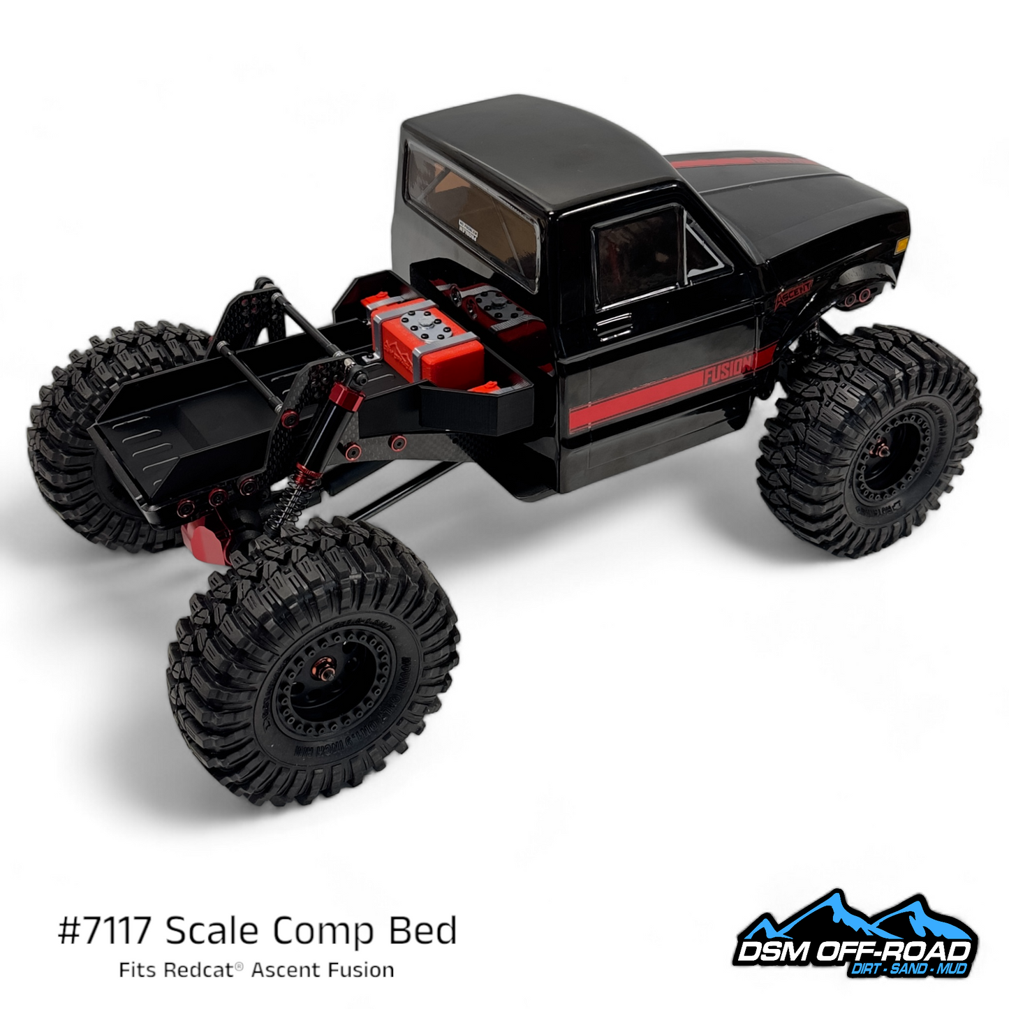 Scale Comp Bed (for Redcat® Ascent Fusion)