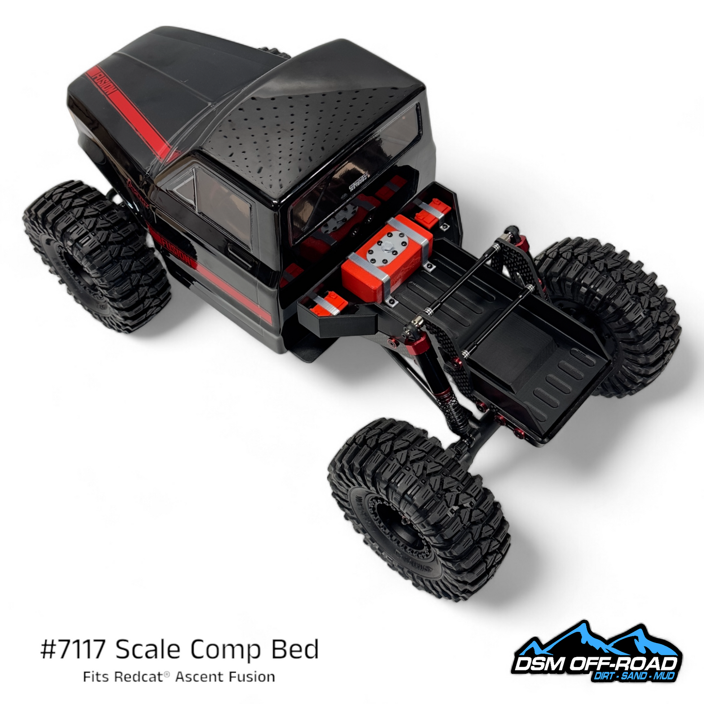 Scale Comp Bed (for Redcat® Ascent Fusion)