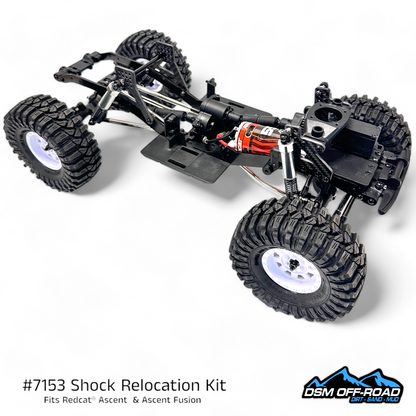 Shock Relocation Kit for Redcat® Ascent & Ascent Fusion