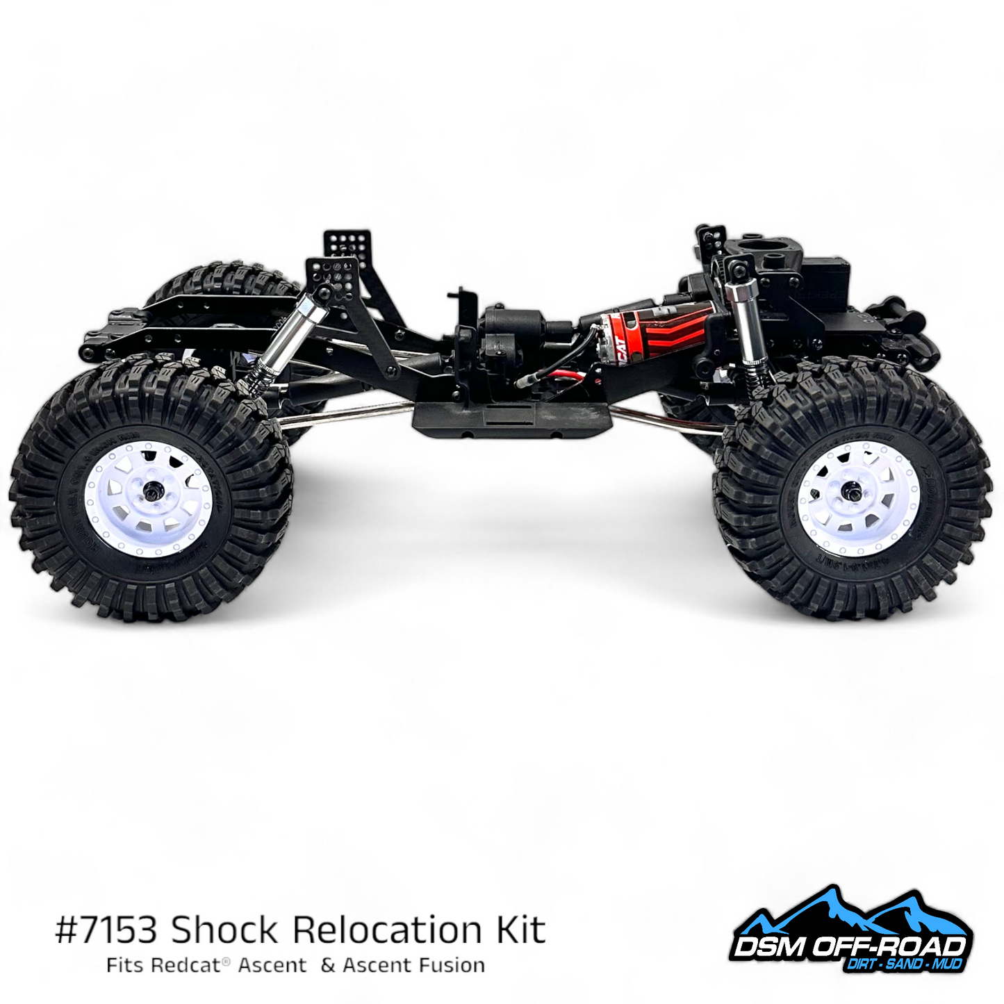 Shock Relocation Kit for Redcat® Ascent & Ascent Fusion