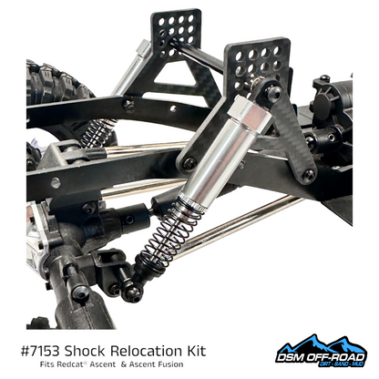 Shock Relocation Kit for Redcat® Ascent & Ascent Fusion