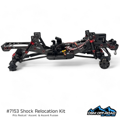 Shock Relocation Kit for Redcat® Ascent & Ascent Fusion