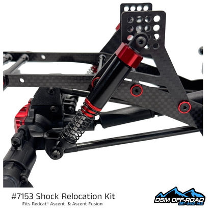 Shock Relocation Kit for Redcat® Ascent & Ascent Fusion