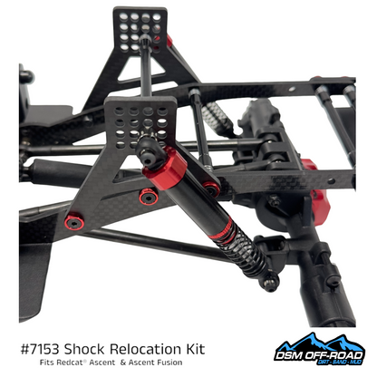 Shock Relocation Kit for Redcat® Ascent & Ascent Fusion