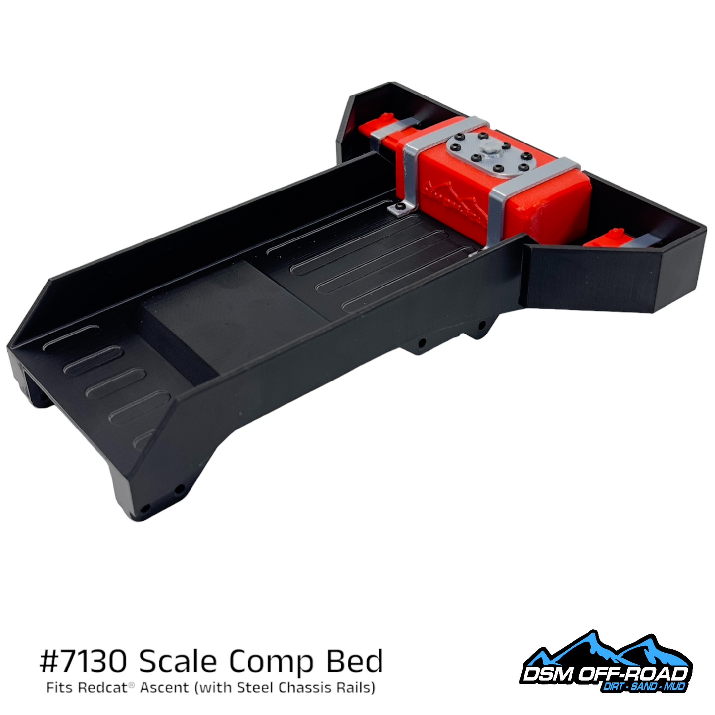 Scale Comp Bed (for Redcat® Ascent w/ Stock Steel Chassis)