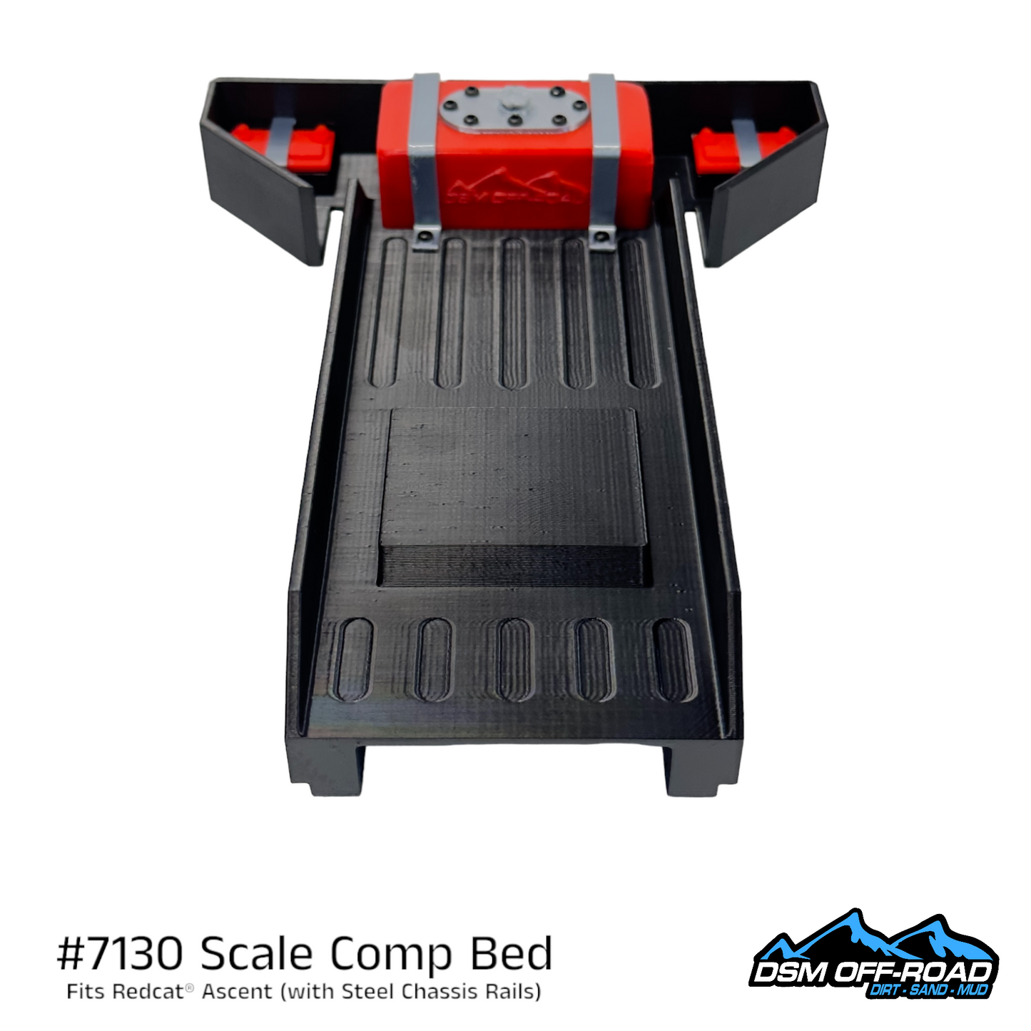 Scale Comp Bed (for Redcat® Ascent w/ Stock Steel Chassis)