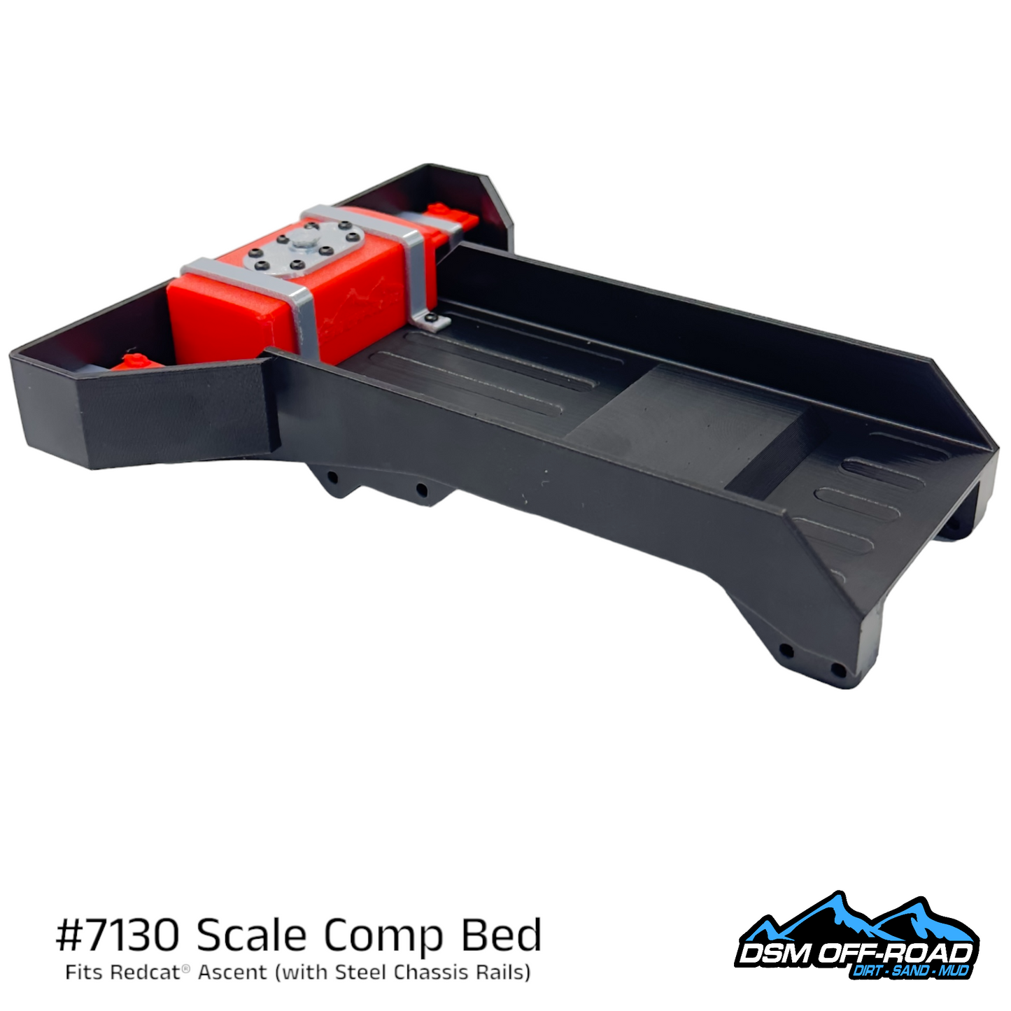 Scale Comp Bed (for Redcat® Ascent w/ Stock Steel Chassis)