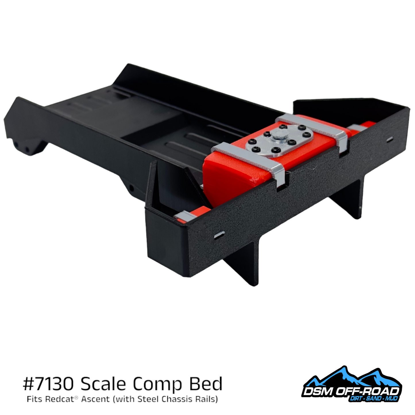 Scale Comp Bed (for Redcat® Ascent w/ Stock Steel Chassis)