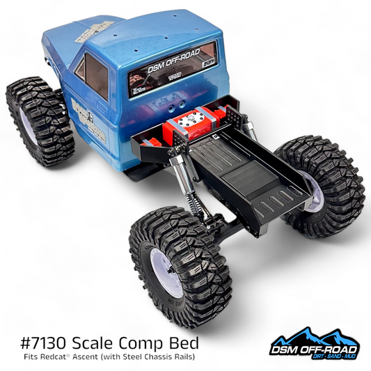 Scale Comp Bed (for Redcat® Ascent w/ Stock Steel Chassis)