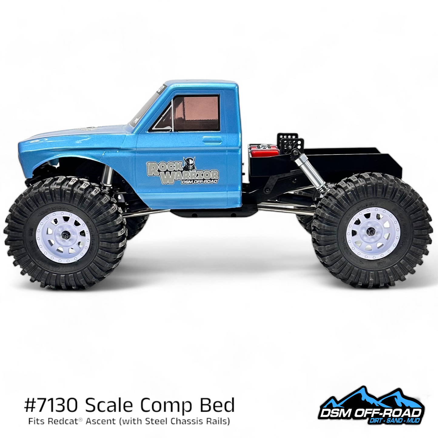 Scale Comp Bed (for Redcat® Ascent w/ Stock Steel Chassis)