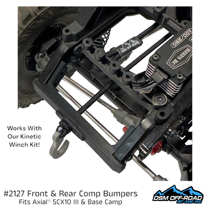 Front & Rear Comp Bumpers for Axial® SCX10 III & Base Camp