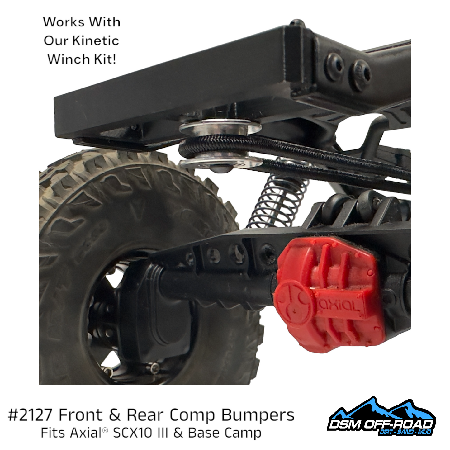 Front & Rear Comp Bumpers for Axial® SCX10 III & Base Camp