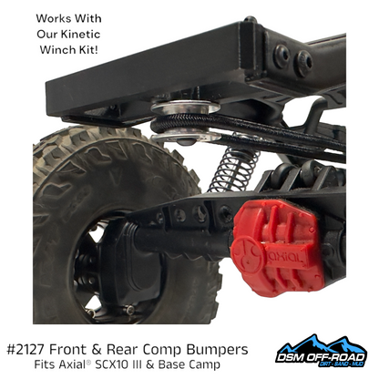 Front & Rear Comp Bumpers for Axial® SCX10 III & Base Camp