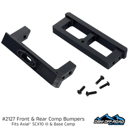 Front & Rear Comp Bumpers for Axial® SCX10 III & Base Camp