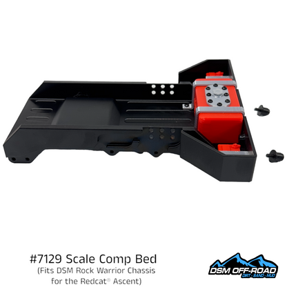 Scale Comp Bed (for Redcat® Ascent w/ DSM Rock Warrior Chassis)