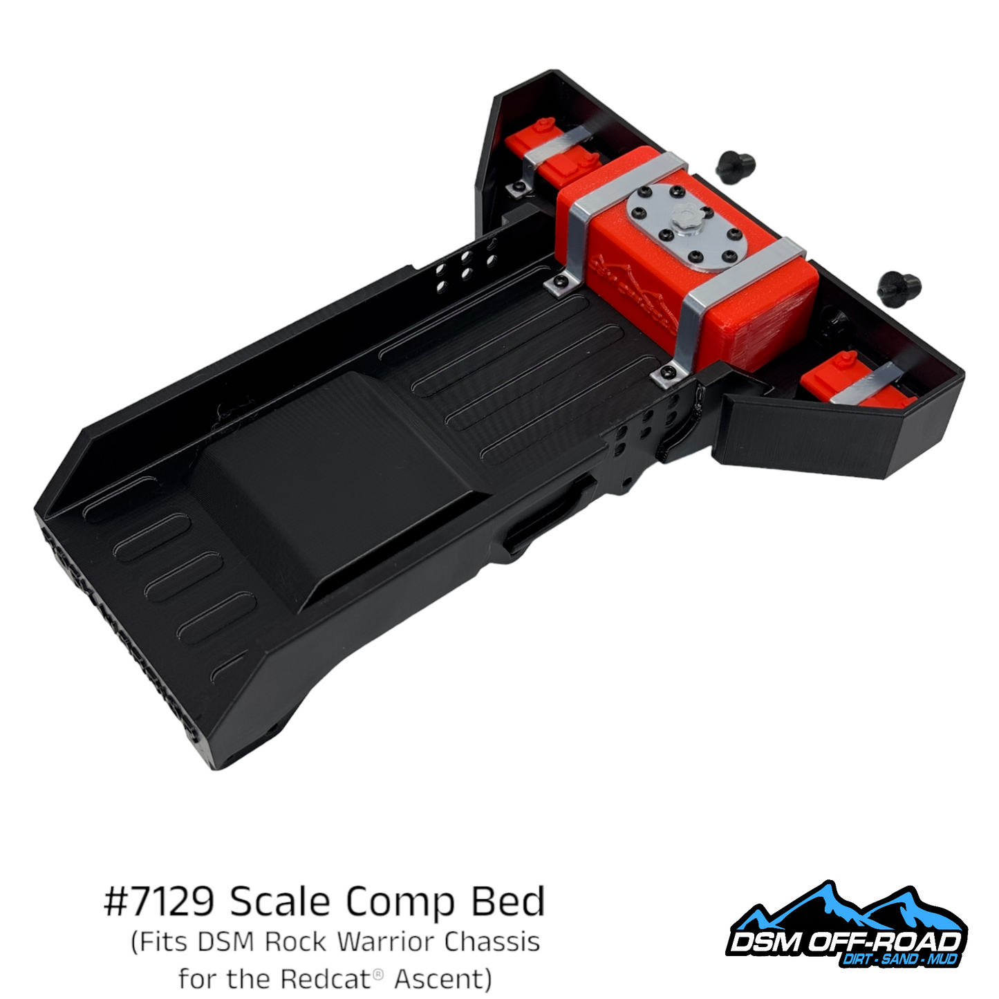 Scale Comp Bed (for Redcat® Ascent w/ DSM Rock Warrior Chassis)