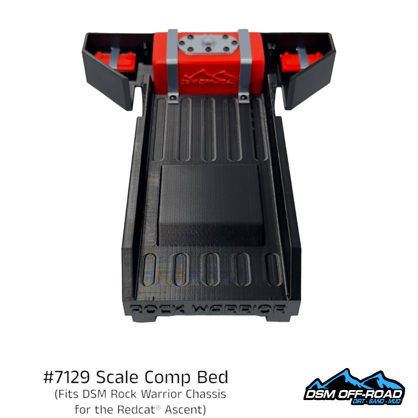 Scale Comp Bed (for Redcat® Ascent w/ DSM Rock Warrior Chassis)