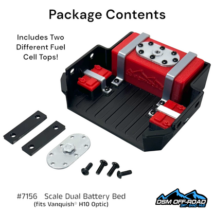 Scale Dual Battery Bed (For Vanquish® H10 Optic)