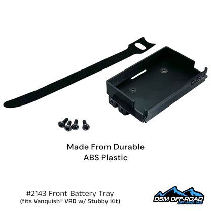 Front Battery Tray (for Vanquish® VRD w/ Stubby Kit)