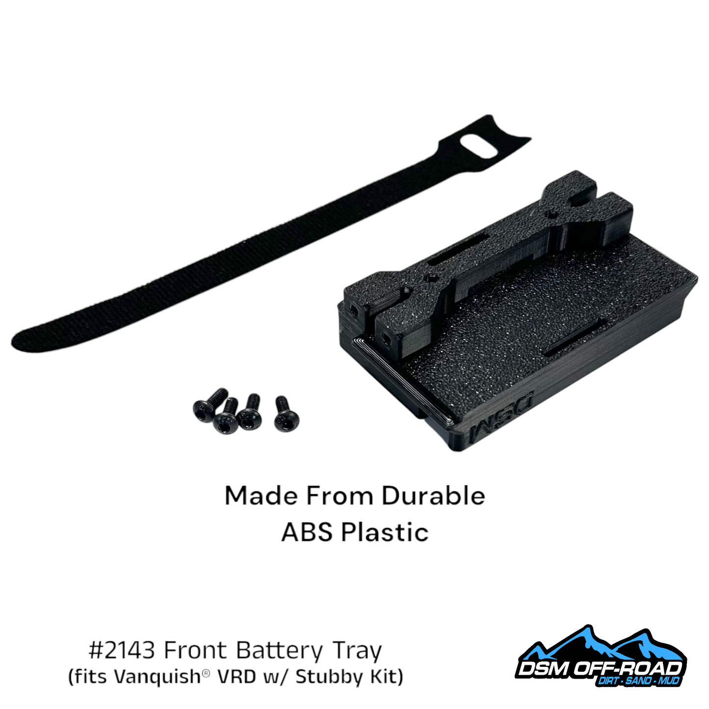 Front Battery Tray (for Vanquish® VRD w/ Stubby Kit)