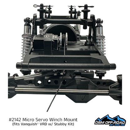 Micro Servo Winch Mount (for Vanquish® VRD w/ Stubby Kit)