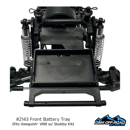 Front Battery Tray (for Vanquish® VRD w/ Stubby Kit)