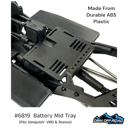 Battery Mid Tray for Vanquish® VRD & Stance (ABS)