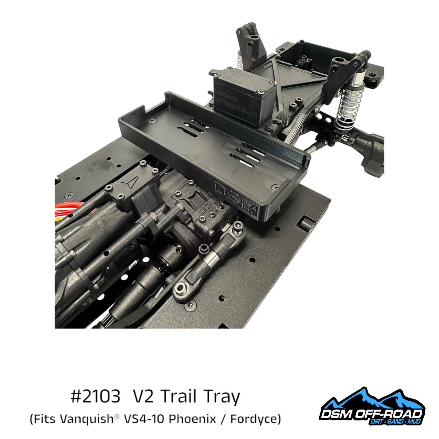 V2 Trail Tray (Fits Vanquish® VS4-10, Phoenix, Fordyce)