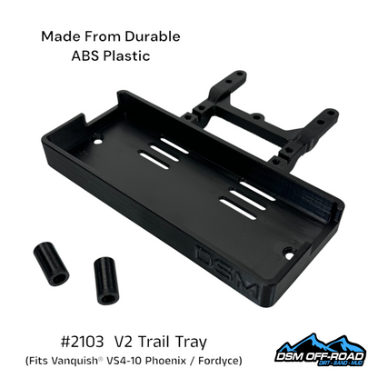 V2 Trail Tray (Fits Vanquish® VS4-10, Phoenix, Fordyce)