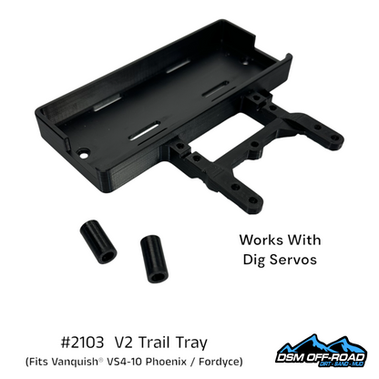 V2 Trail Tray (Fits Vanquish® VS4-10, Phoenix, Fordyce)