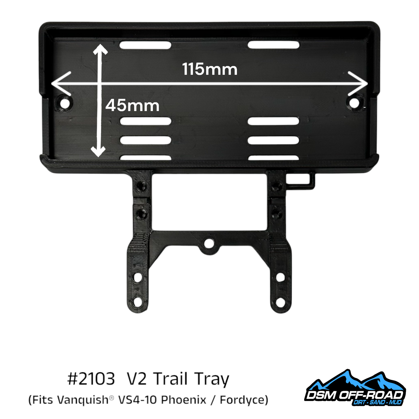 V2 Trail Tray (Fits Vanquish® VS4-10, Phoenix, Fordyce)