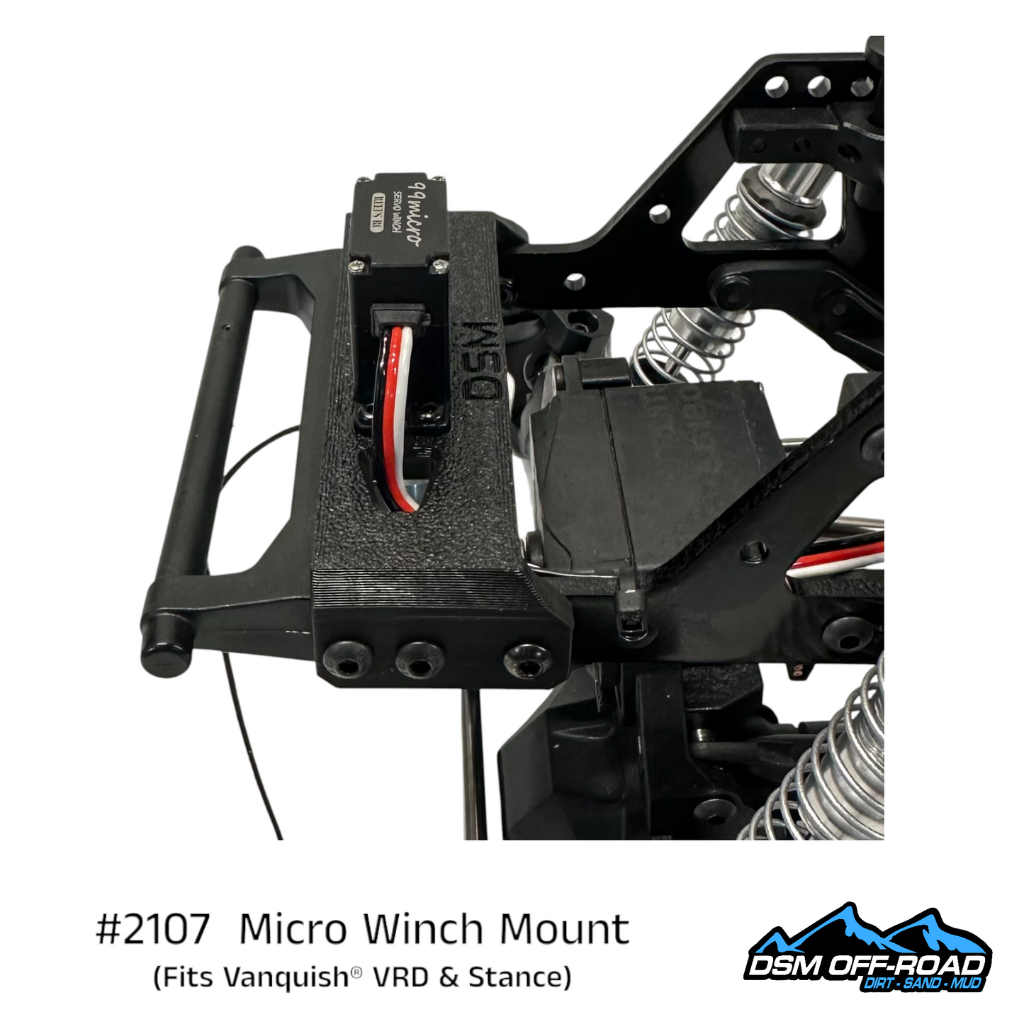 Micro Servo Winch Mount (for Vanquish® VRD & Stance)