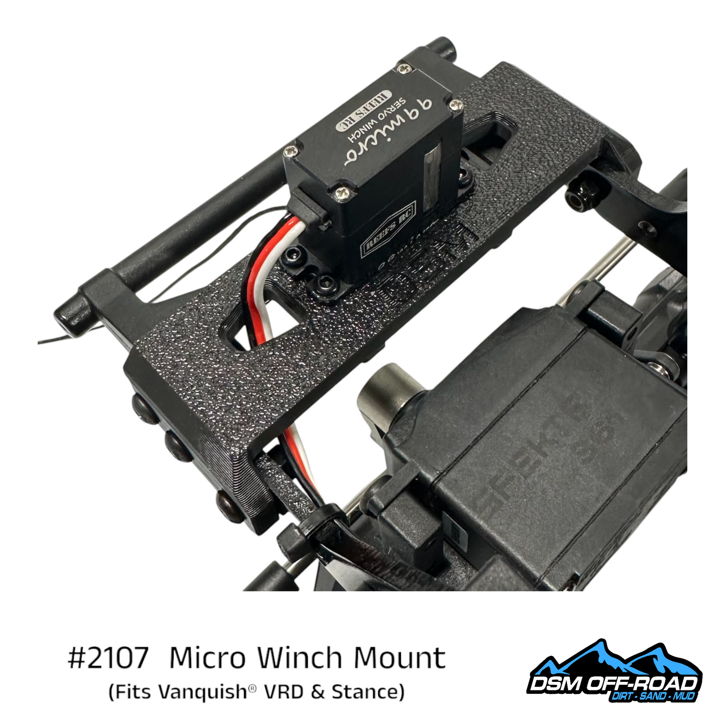 Micro Servo Winch Mount (for Vanquish® VRD & Stance)