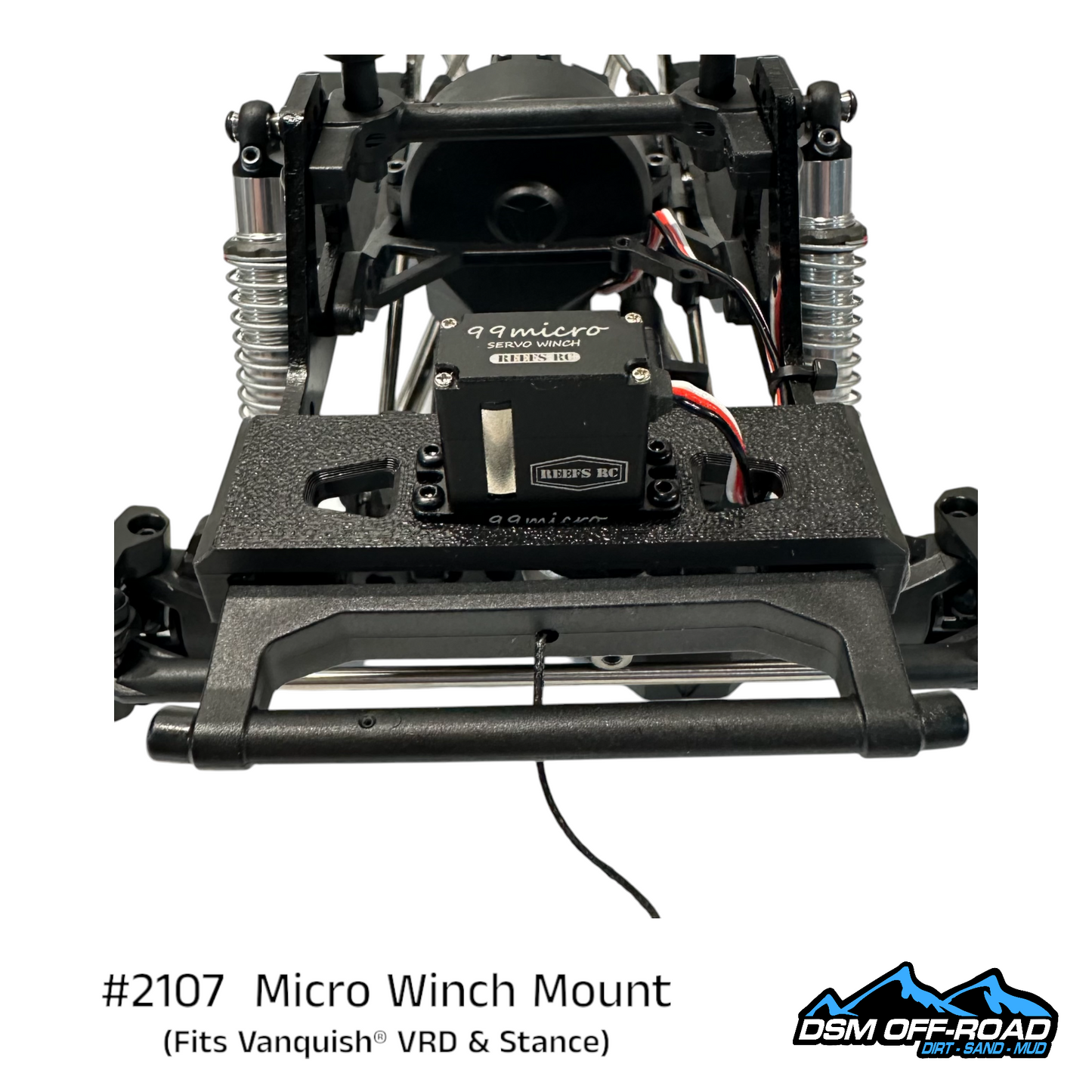 Micro Servo Winch Mount (for Vanquish® VRD & Stance)