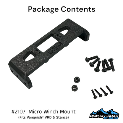 Micro Servo Winch Mount (for Vanquish® VRD & Stance)