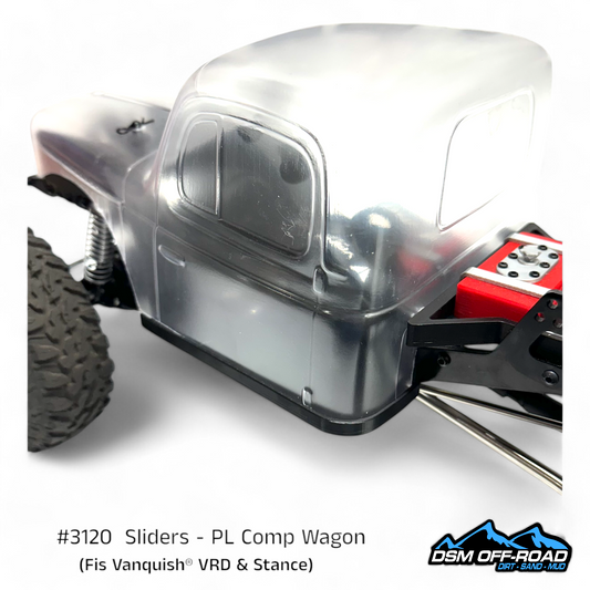 Sliders for Pro-Line® Comp Wagon Body (Fits Vanquish® VRD & Stance)