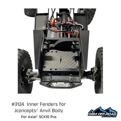 Inner Fenders for Jconcepts® Anvil Body (Fits Axial® SCX10 Pro)