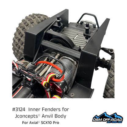 Inner Fenders for Jconcepts® Anvil Body (Fits Axial® SCX10 Pro)