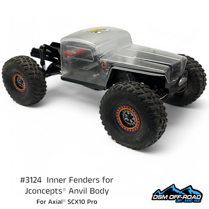 Inner Fenders for Jconcepts® Anvil Body (Fits Axial® SCX10 Pro)