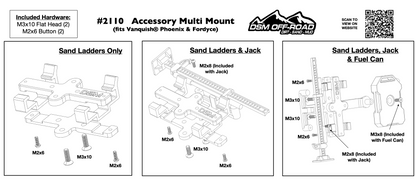 Accessory Multi Mount (Fits Vanquish® Phoenix & Fordyce)