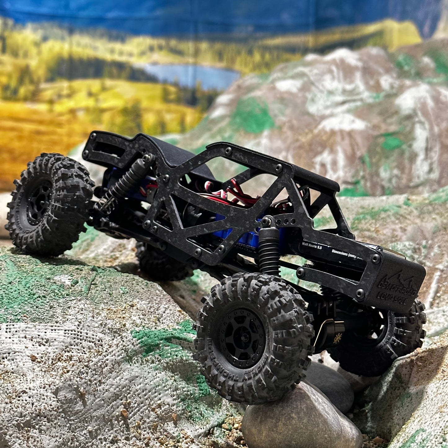 Rock Rod™ Carbon Chassis Kit for Traxxas® TRX4M